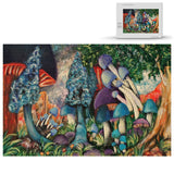 Wooden Jigsaw Puzzle with box - Mushroom Forest