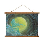 Wood Topped Tapestry - Luna