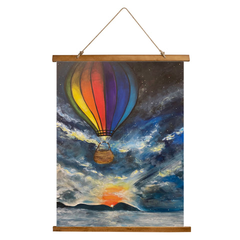 Wood Topped Tapestry - Tides of Change
