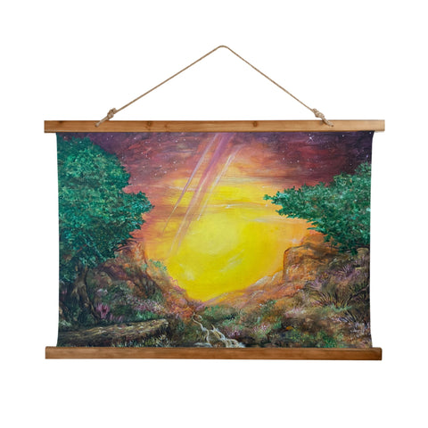 Wood Topped Tapestry - Radiance