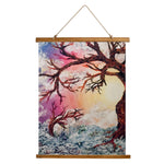 Wood Topped Tapestry - Sunrise in the Snow