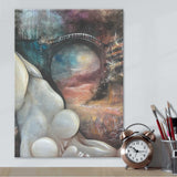 Canvas Print - Rectangular (Small) - Made of Stone