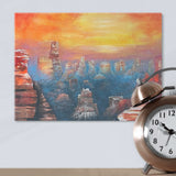 Canvas Print - Rectangular (Small) - In the Crimson Twilight