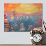 Canvas Print - Rectangular (Small) - In the Crimson Twilight