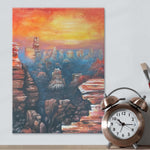 Canvas Print - Rectangular (Small) - In the Crimson Twilight