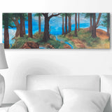 Panoramic Art Print on Canvas - Before the Storm