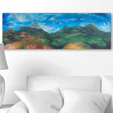 Panoramic Art Print on Canvas - As a Mountain