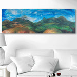 Panoramic Art Print on Canvas - As a Mountain