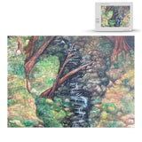 Wooden Jigsaw Puzzle with box - Hidden Tributary
