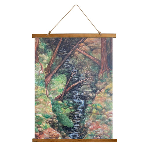 Wood Topped Tapestry - Hidden Tributary