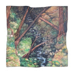 Poly Chiffon Scarf - Hidden Tributary