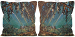 Art Print Pillow - Light Through Branches