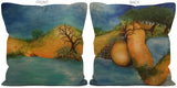 Art Print Pillow - Reflections
