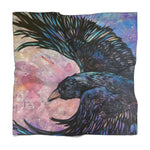Poly Chiffon Scarf - Raven