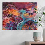 Canvas Print - Rectangular (Large) - Crystal Planet