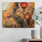 Canvas Print - Rectangular (Large) - Trying to Escape the Fire
