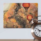 Canvas Print - Rectangular (Small) - Trying to Escape the Fire