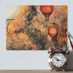 Canvas Print - Rectangular (Small) - Trying to Escape the Fire