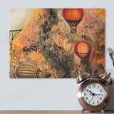 Canvas Print - Rectangular (Small) - Trying to Escape the Fire