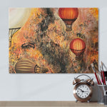 Canvas Print - Rectangular (Small) - Trying to Escape the Fire