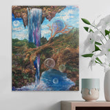 Canvas Print - Rectangular (Large) - Waterfall of Dreams