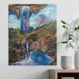 Canvas Print - Rectangular (Large) - Waterfall of Dreams