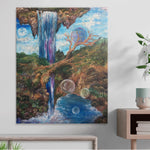 Canvas Print - Rectangular (Large) - Waterfall of Dreams