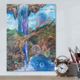 Canvas Print - Rectangular (Small) - Waterfall of Dreams