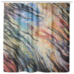 Shower Curtain - Rainbow and Black