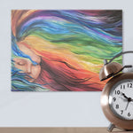 Canvas Print - Rectangular (Small) - Hair of Many Colors 2
